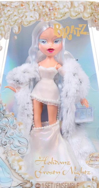 Bratz 2025 Holidayz Frosty Nightz Cloe Collector Dollr